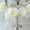 Our Ivory Foam Rose Garland