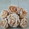 Pearlised Foam Rose Bunches