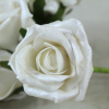 Pearlised Foam Rose Bunches