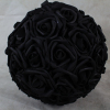 Black With No Foliage 23cm Pomander Ball