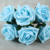 Light Blue Foam Roses
