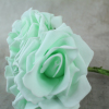 Mint Curly Foam Rose
