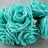 Tiffany Blue Curly Foam Rose