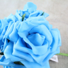 Turquoise Curly Foam Rose