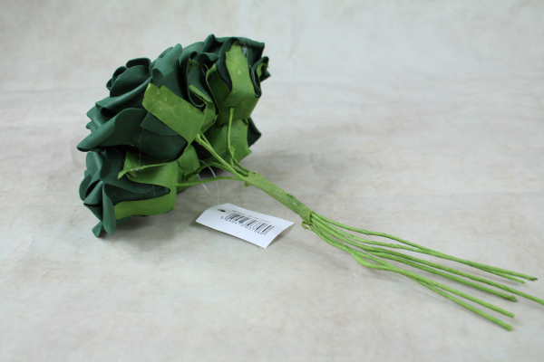 Bottle Green With Green Stems