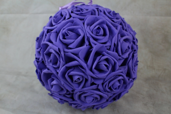Purple With No Foliage 23cm Pomander Ball