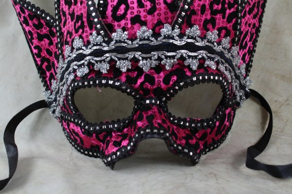 Pink Jester Mask