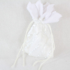 Satin Pouch With Frill Dolly Bag 
