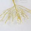4mm Pearl Mini Branch Bunch White /Silver Ivory / Gold