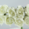 Small artificial Rolled Rose In Bunches Of Eight
