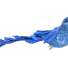 Blue Ornate Bird Clip