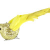 Gold Ornate Bird On A Clip