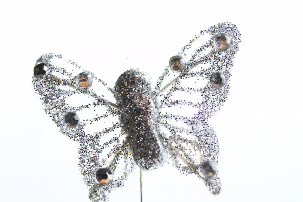 Silver Butterfly - small at 4cm but very well formed and finished.