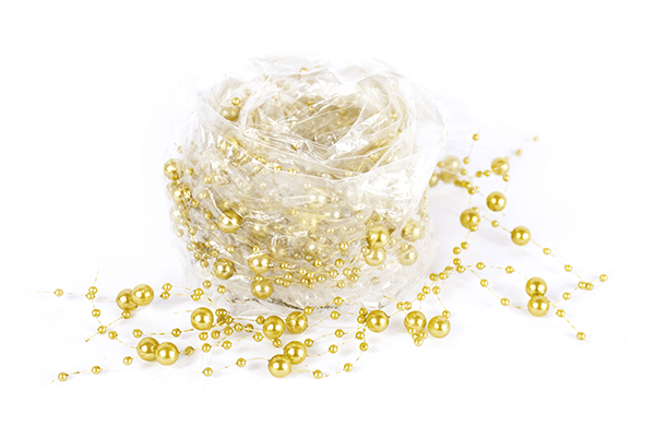 Gold Unstructured Garland 5ft Long